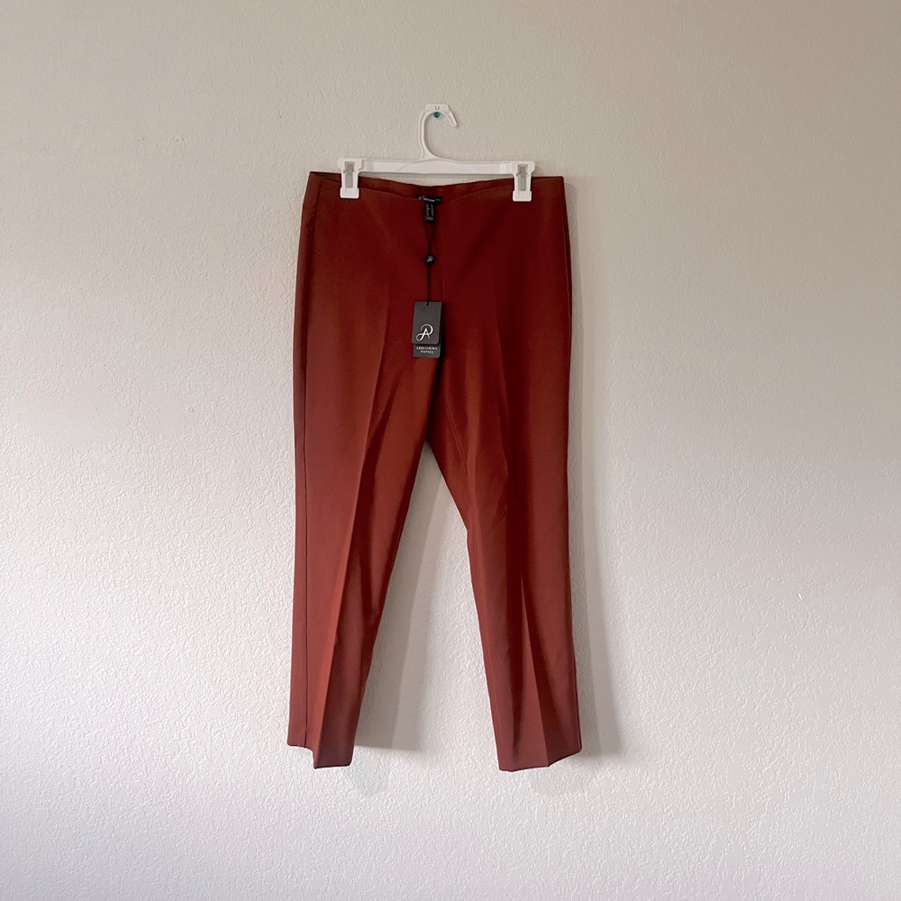 Adrianna Papell dark orange pants